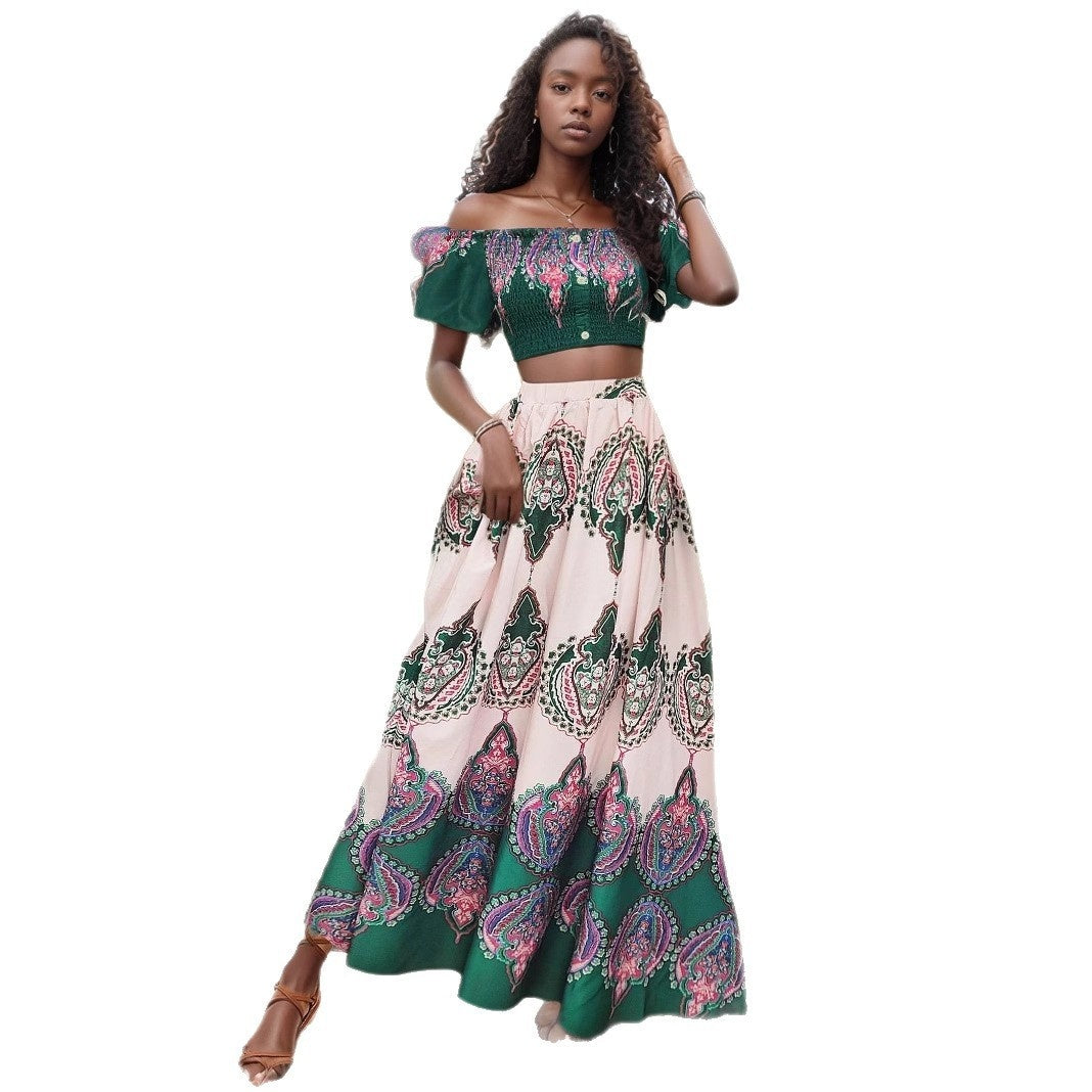 European And American New Plus Size Women's Clothing Dress